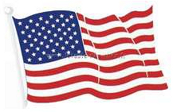 drapeau voitures americaines