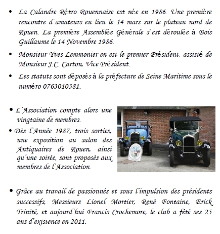 historique club